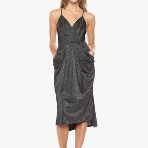 Sparkly BCBG Generation Metallic Evening New Year’s Dress Size Medium